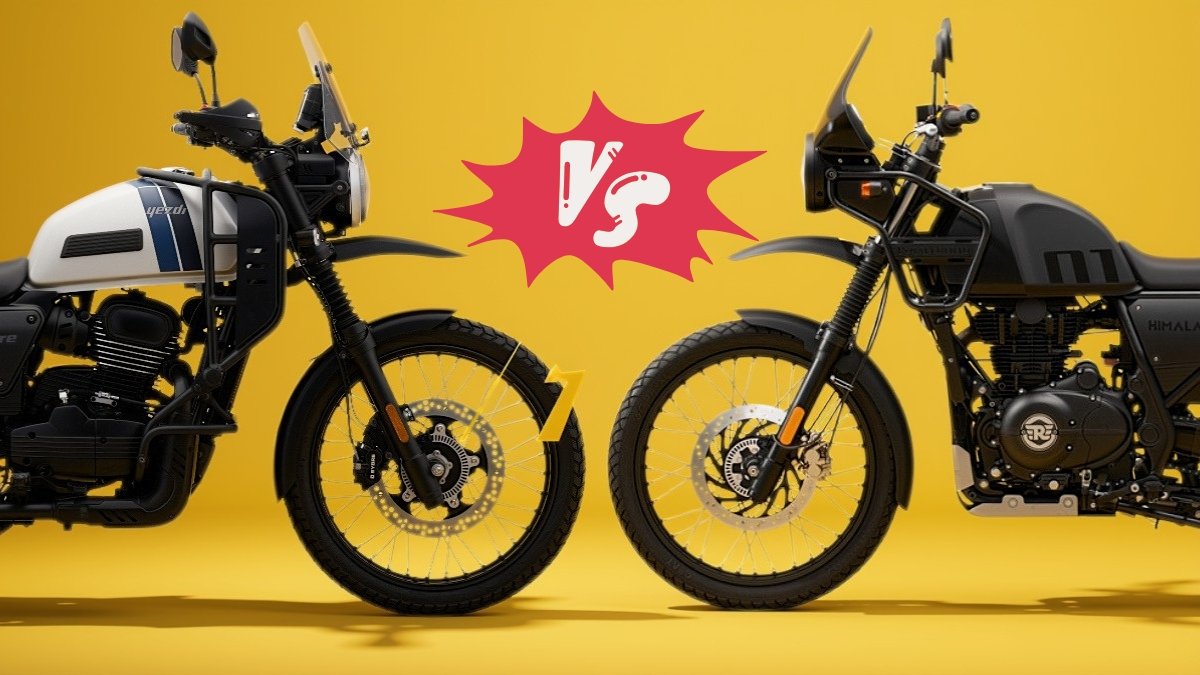 Royal Enfield Himalayan 440 vs Yezdi Adventure