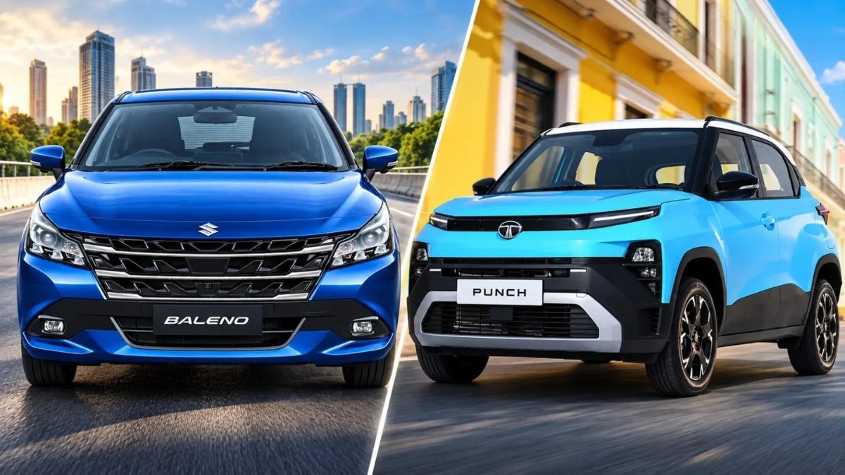 Baleno Facelift vs Tata Punch Facelift